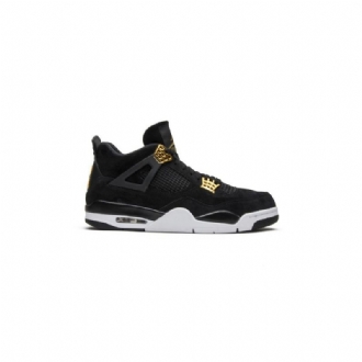 Air Jordan 4 Retro Černá Zlatý Bílý Pánské Boty