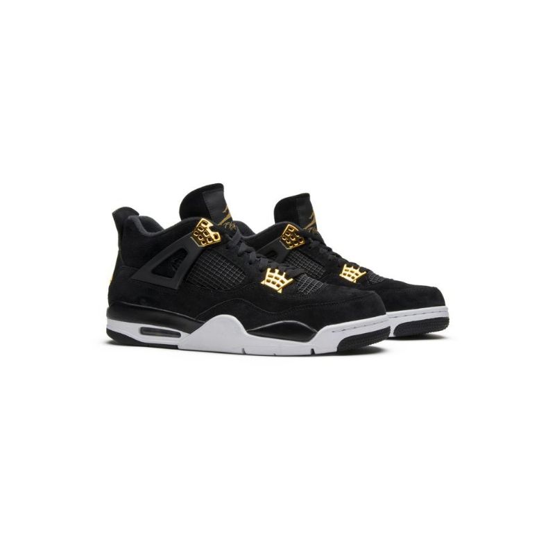 Air Jordan 4 Retro Černá Zlatý Bílý Pánské Boty