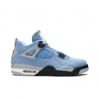 Air Jordan 4 Retro Modrá Šedá Černá Bílé Pánské Boty