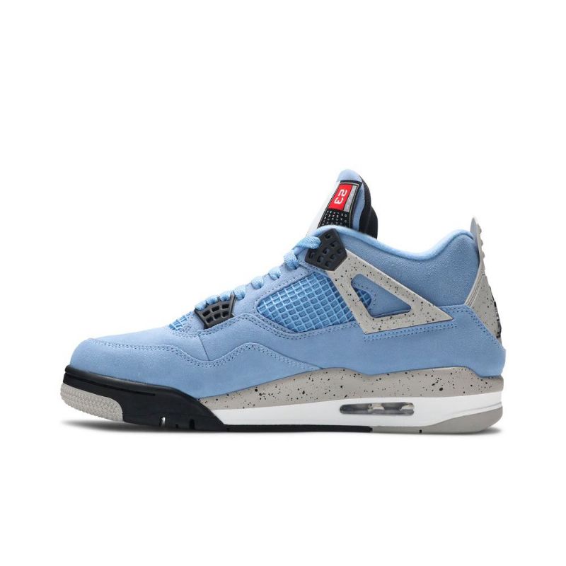 Air Jordan 4 Retro Modrá Šedá Černá Bílé Pánské Boty