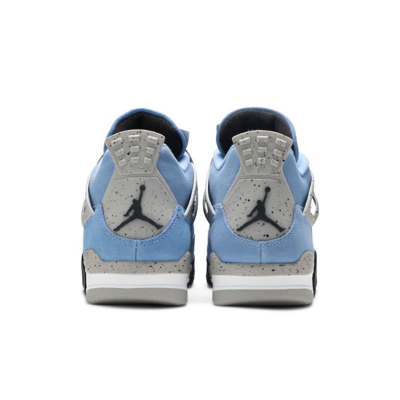 Air Jordan 4 Retro Modrá Šedá Černá Bílé Pánské Boty