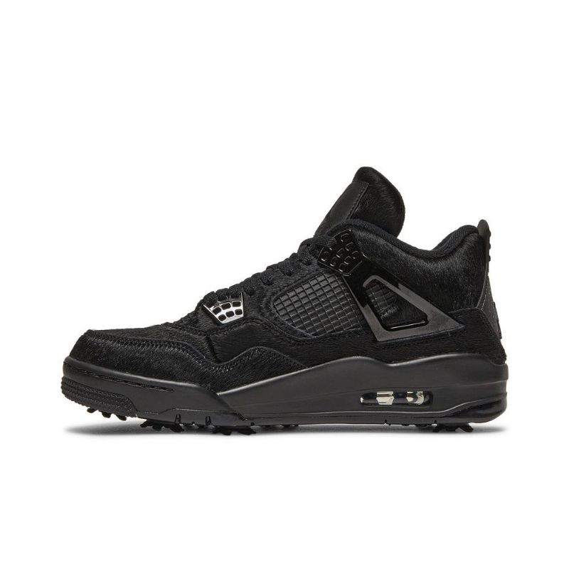 Černé Pánské Boty Air Jordan 4 Golf