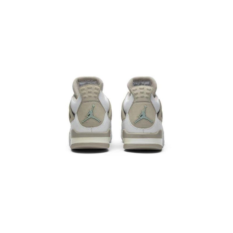 Dámské Boty Air Jordan 4 Retro Bílý Šedá