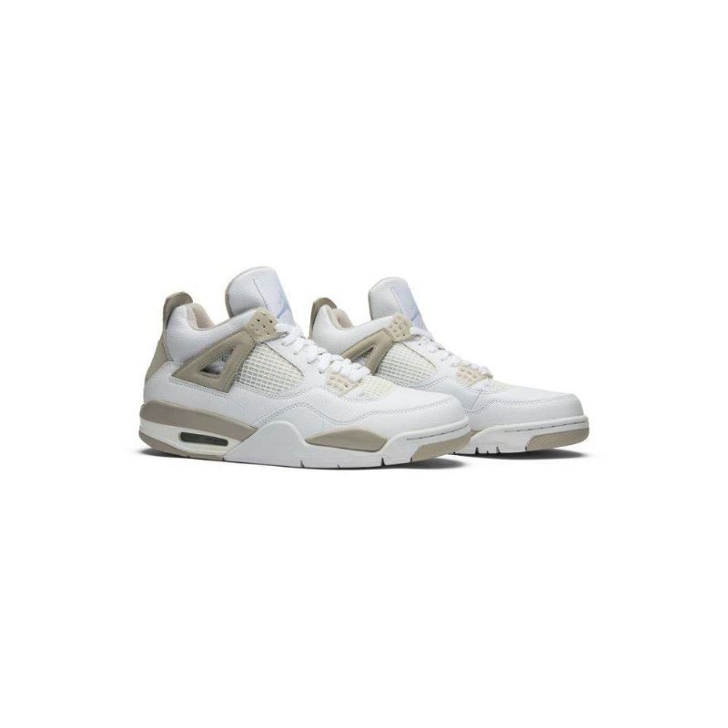 Dámské Boty Air Jordan 4 Retro Bílý Šedá