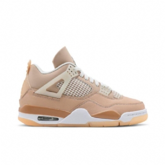 Dámské Boty Air Jordan 4 Retro Hnědý Bílý