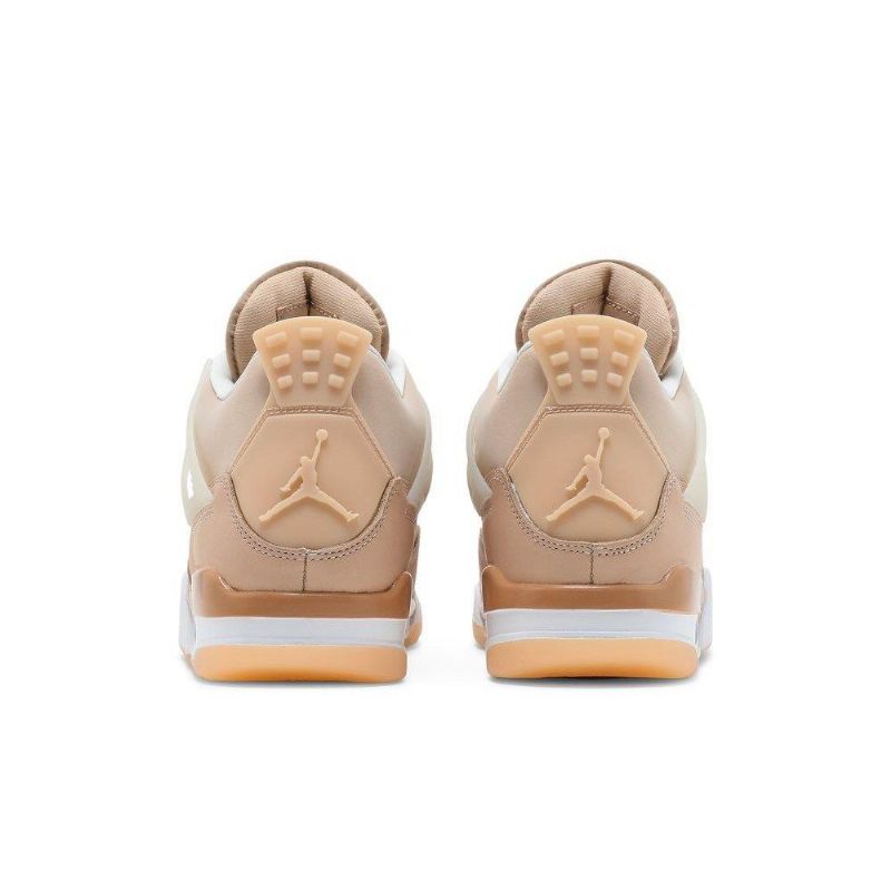 Dámské Boty Air Jordan 4 Retro Hnědý Bílý