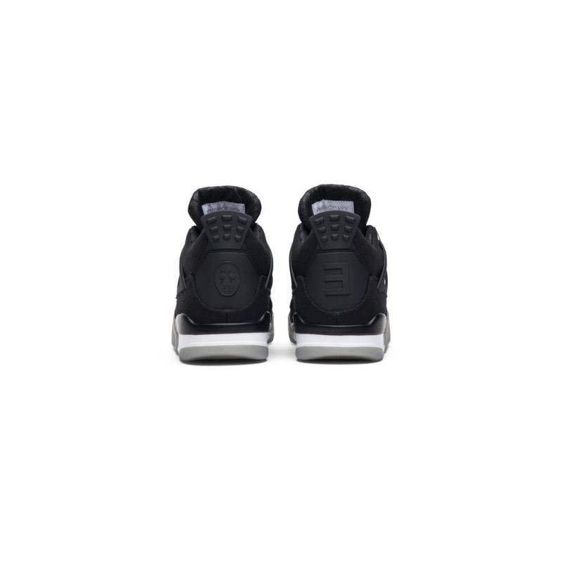 Pánské Boty Air Jordan 4 Eminem Carhartt Černá Stříbrný