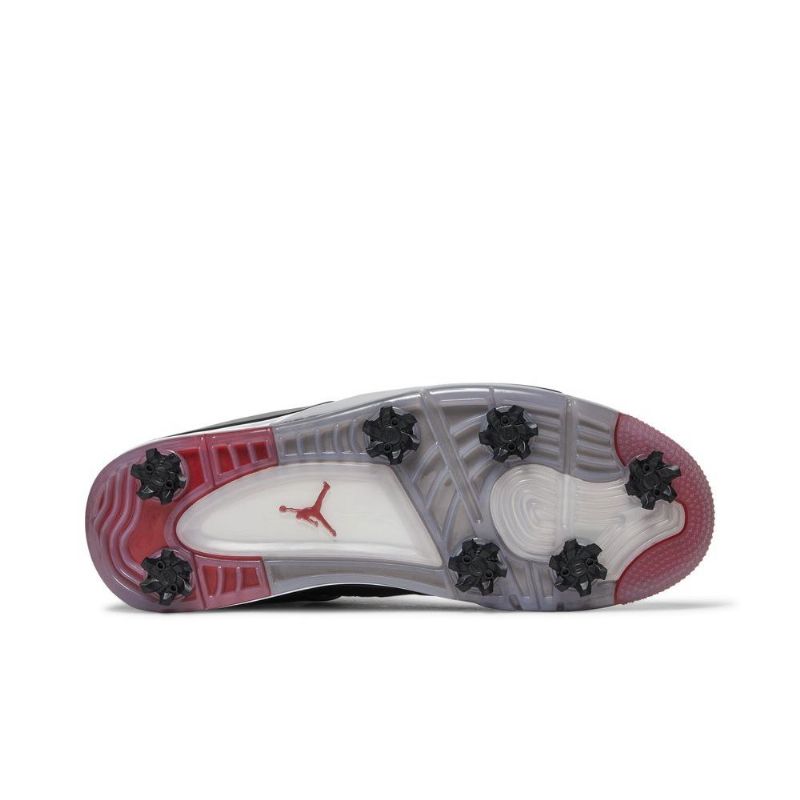 Pánské Boty Air Jordan 4 Golf Černá Červené Bílý Šedá