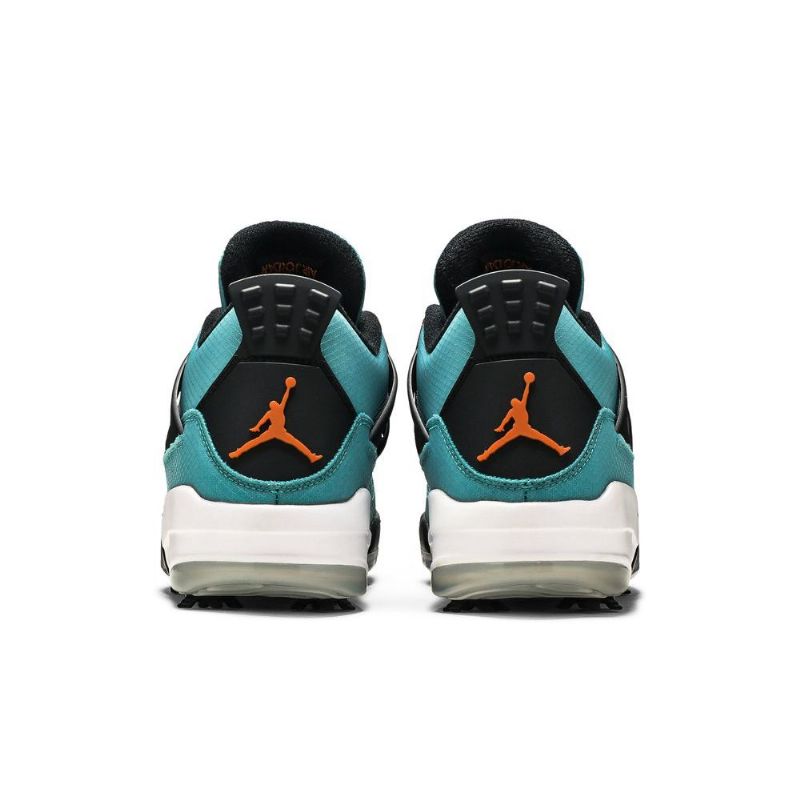 Pánské Boty Air Jordan 4 Golf Nrg Bílá Tyrkysově Modrá Černá