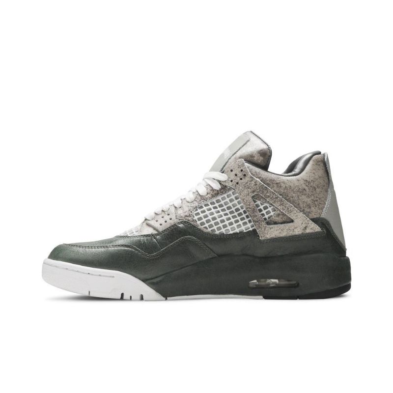Pánské Boty Air Jordan 4 Jack Daniel's The Shoe Surgeon Zelená Šedá Bílé