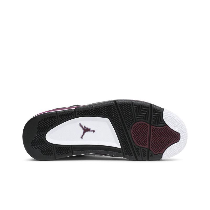 Pánské Boty Air Jordan 4 Paris Saint-germain Retro Bílý Šedá Černá Bordeaux