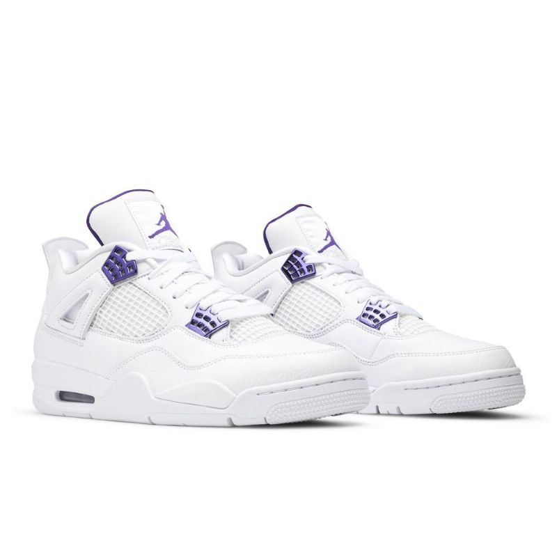 Pánské Boty Air Jordan 4 Retro Bílý Nachový