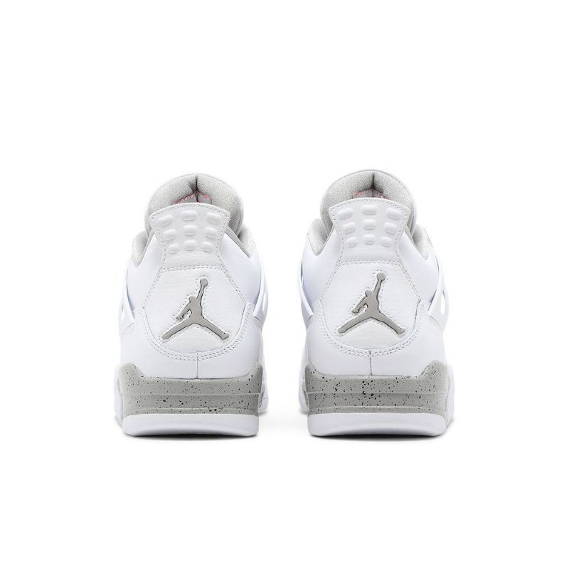 Pánské Boty Air Jordan 4 Retro Bílý Šedá Červené