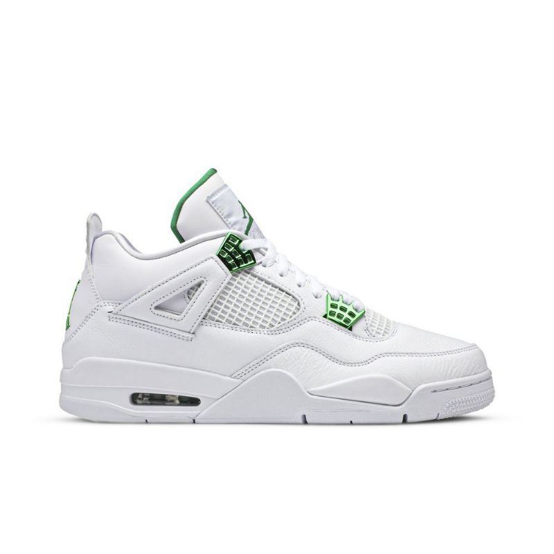 Pánské Boty Air Jordan 4 Retro Bílý Zelená