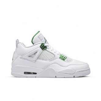 Pánské Boty Air Jordan 4 Retro Bílý Zelená