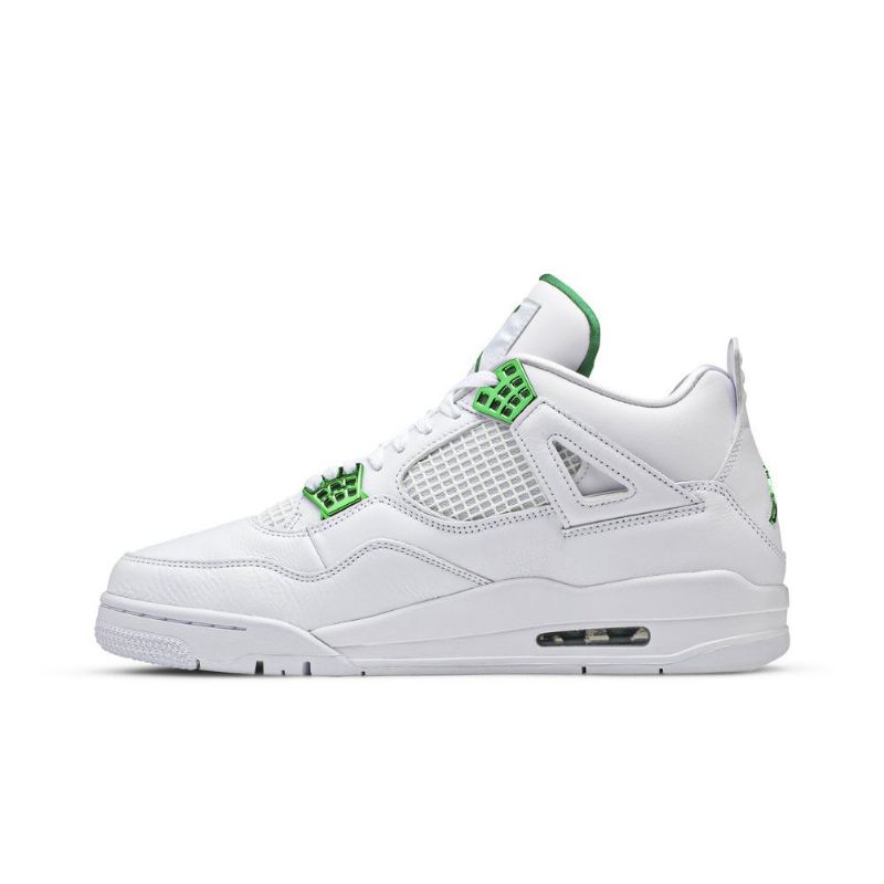 Pánské Boty Air Jordan 4 Retro Bílý Zelená