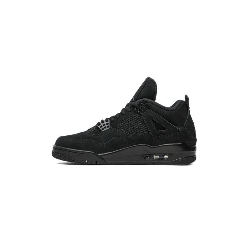 Pánské Boty Air Jordan 4 Retro Černá Šedá