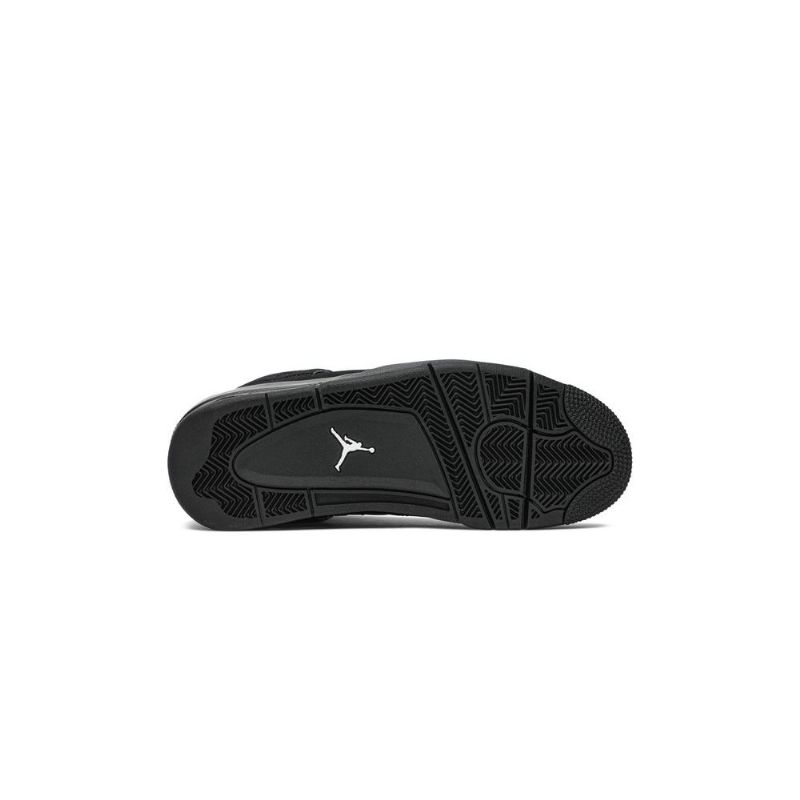 Pánské Boty Air Jordan 4 Retro Černá Šedá