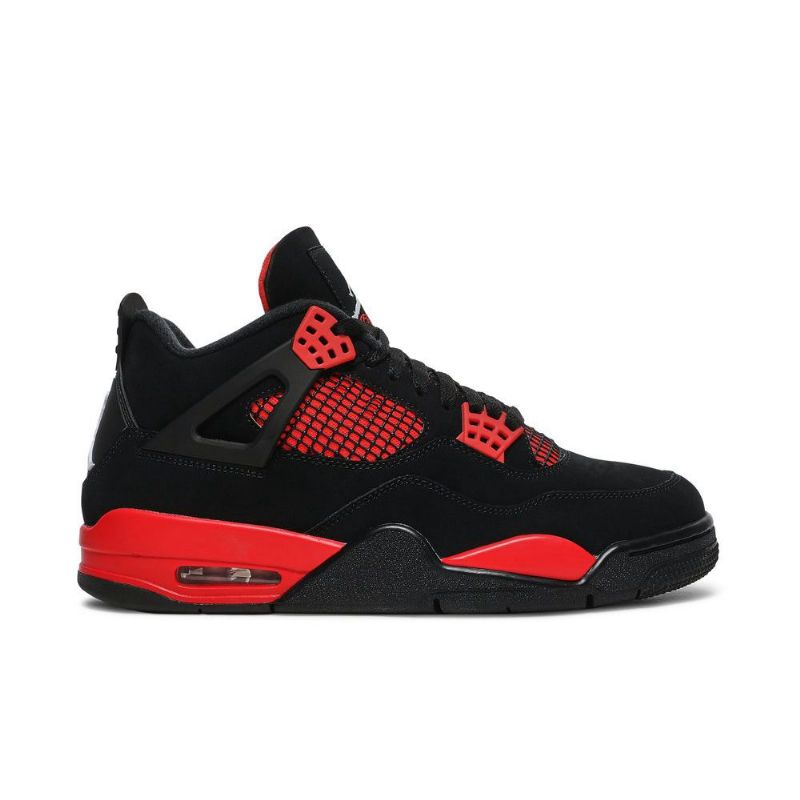 Pánské Boty Air Jordan 4 Retro Červené Černá