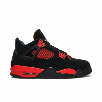 Pánské Boty Air Jordan 4 Retro Červené Černá
