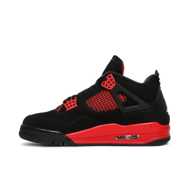 Pánské Boty Air Jordan 4 Retro Červené Černá
