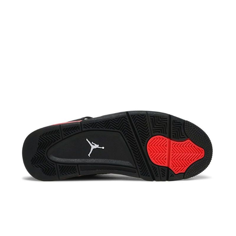 Pánské Boty Air Jordan 4 Retro Červené Černá