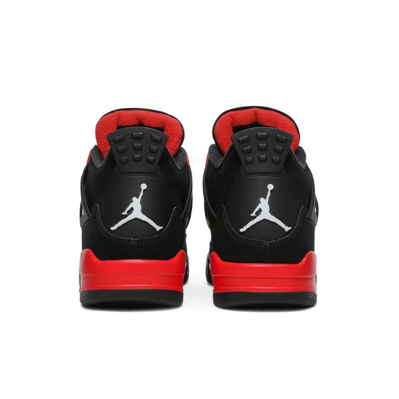 Pánské Boty Air Jordan 4 Retro Červené Černá