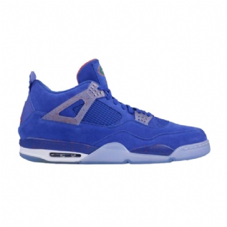 Pánské Boty Air Jordan 4 Retro Pe Modrá Bílá Oranžová