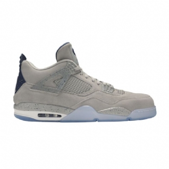 Pánské Boty Air Jordan 4 Retro Pe Šedá Tmavě Modrá