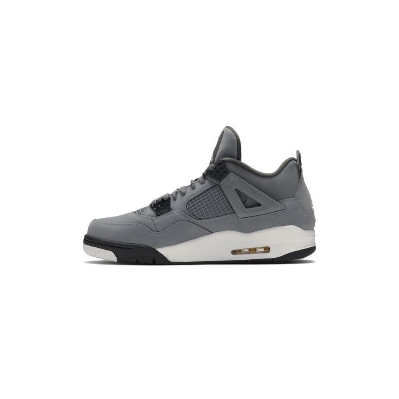 Pánské Boty Air Jordan 4 Retro Šedá Bílý Černá