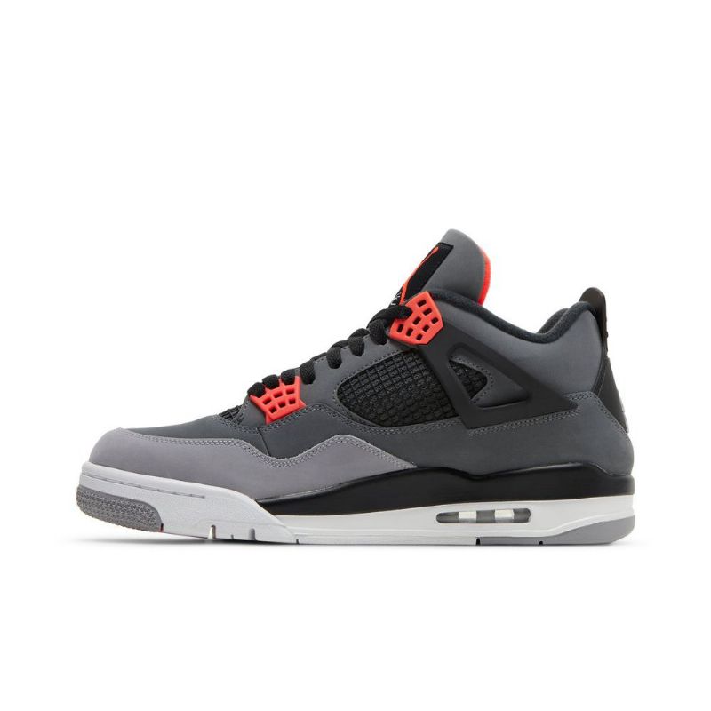 Pánské Boty Air Jordan 4 Retro Šedá Černá Červené