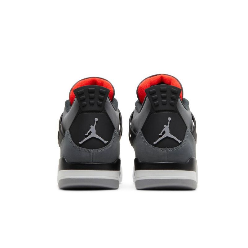Pánské Boty Air Jordan 4 Retro Šedá Černá Červené