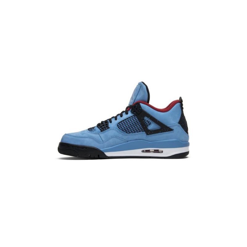 Pánské Boty Air Jordan 4 Travis Scott Retro Modrý Černá Bordeaux