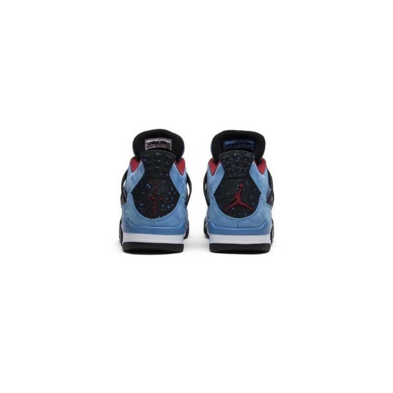 Pánské Boty Air Jordan 4 Travis Scott Retro Modrý Černá Bordeaux