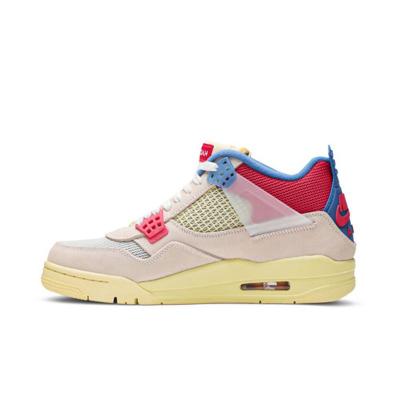 Pánské Boty Air Jordan 4 Union La Retro Béžová Červené Modrý