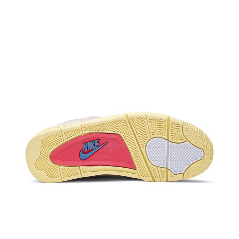 Pánské Boty Air Jordan 4 Union La Retro Béžová Červené Modrý
