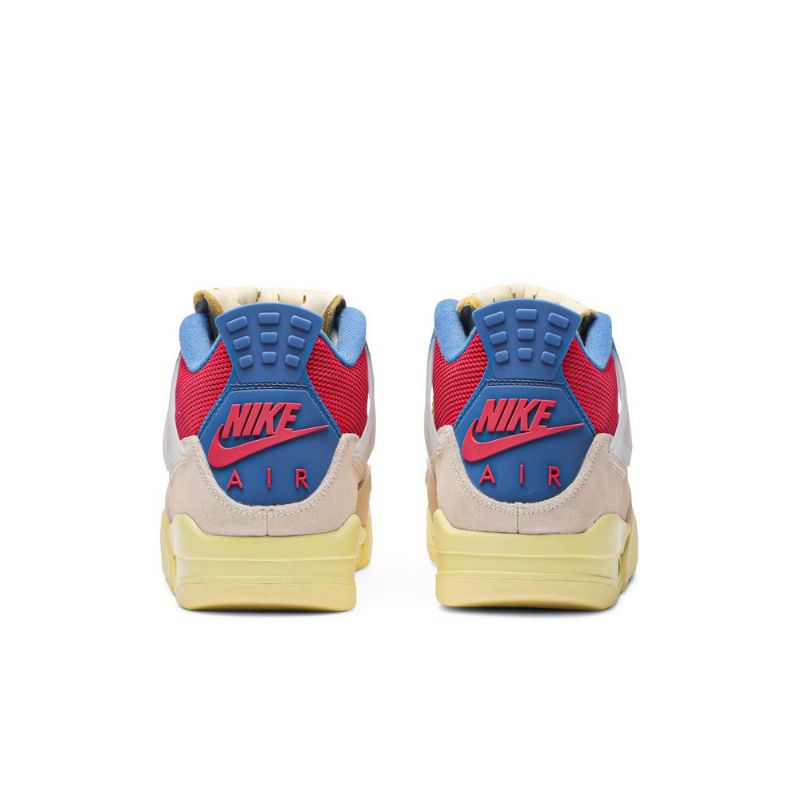 Pánské Boty Air Jordan 4 Union La Retro Béžová Červené Modrý