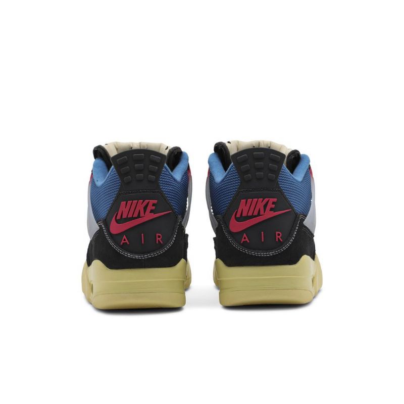 Pánské Boty Air Jordan 4 Union La Retro Černá Modrá Šedá Červená