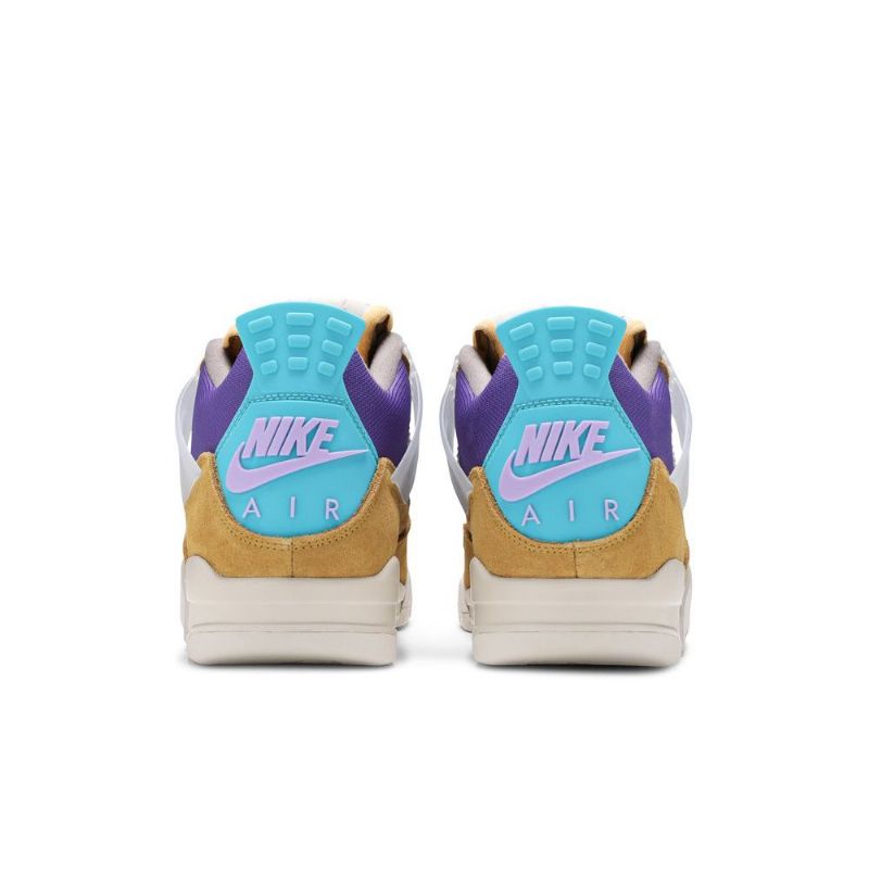 Pánské Boty Air Jordan 4 Union La Retro Hnědý Nachový Tyrkys