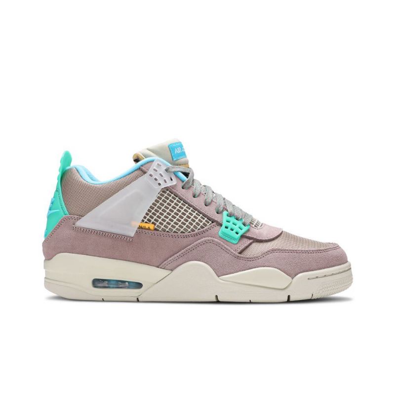Pánské Boty Air Jordan 4 Union La Retro Šedé Tyrkysově Modré