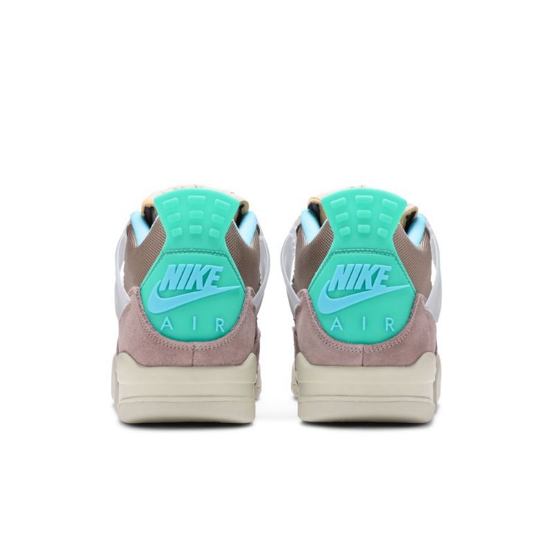 Pánské Boty Air Jordan 4 Union La Retro Šedé Tyrkysově Modré