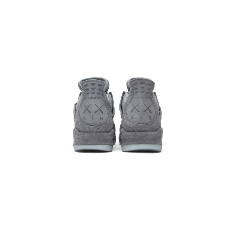 Retro Šedé Bílé Pánské Boty Air Jordan 4 Kaws
