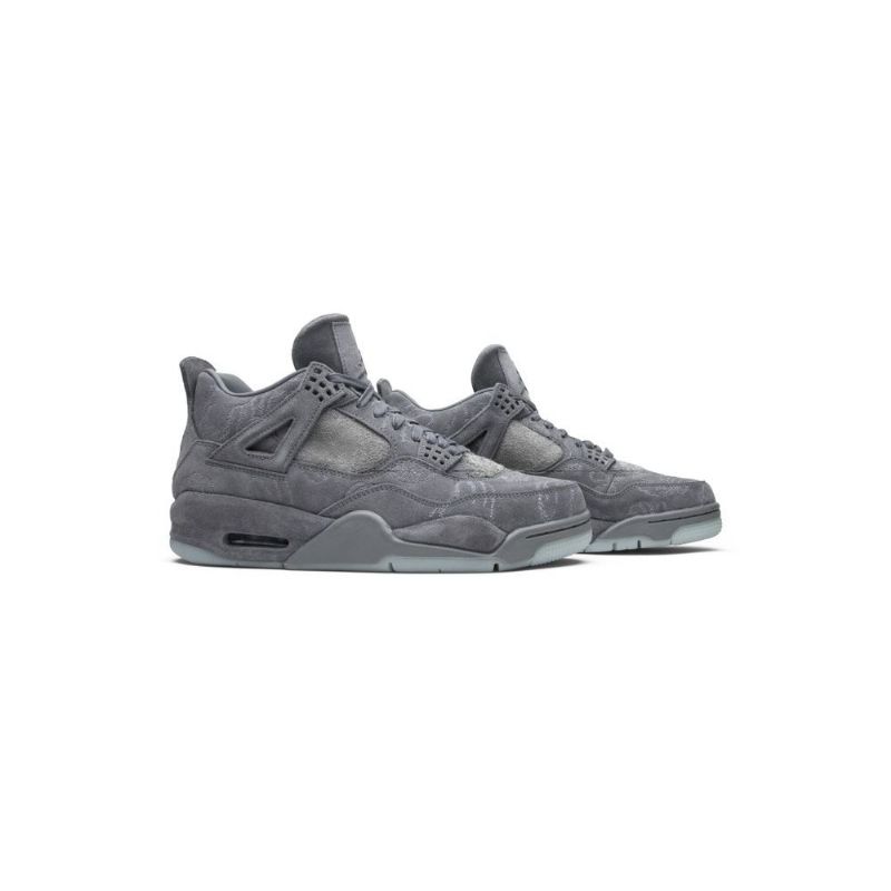 Retro Šedé Bílé Pánské Boty Air Jordan 4 Kaws