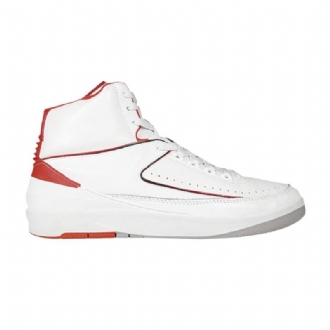 Air Jordan 2 A Bílý Červené Pánské Boty