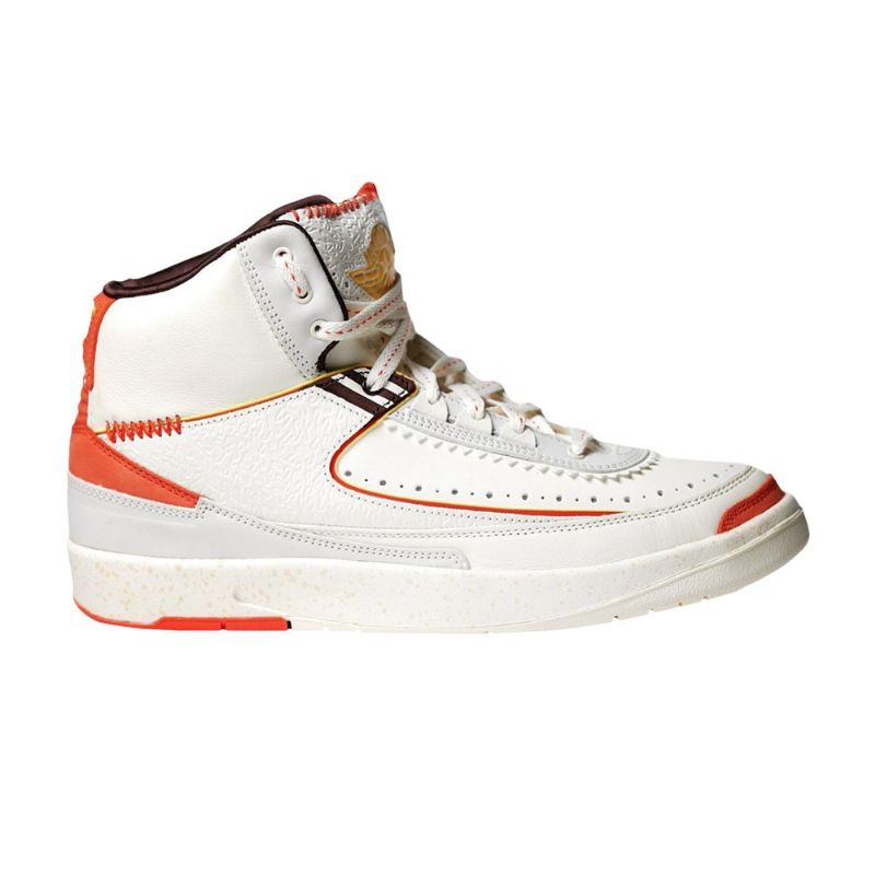 Pánské Boty Air Jordan 2 Maison Château Rouge Bílá Oranžová Žlutá