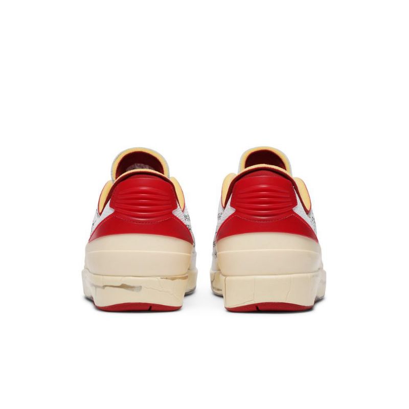 Pánské Boty Air Jordan 2 Off-bílý Retro Low Sp Bílá Červená Béžová