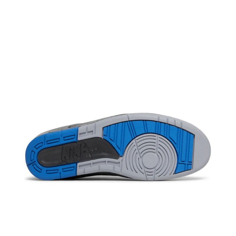 Pánské Boty Air Jordan 2 Off-bílý Retro Low Sp Černá Modrý Šedá