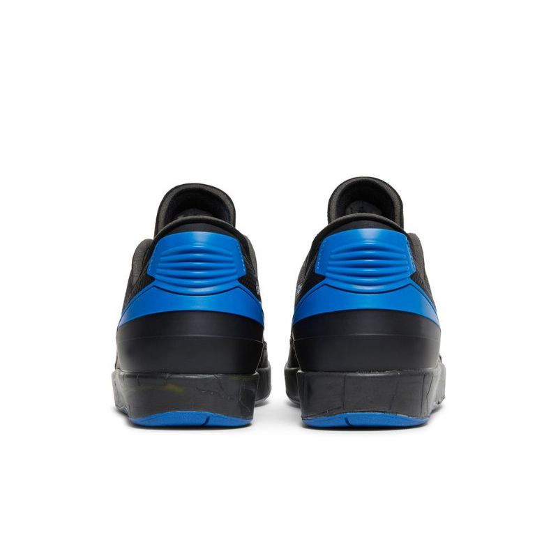 Pánské Boty Air Jordan 2 Off-bílý Retro Low Sp Černá Modrý Šedá