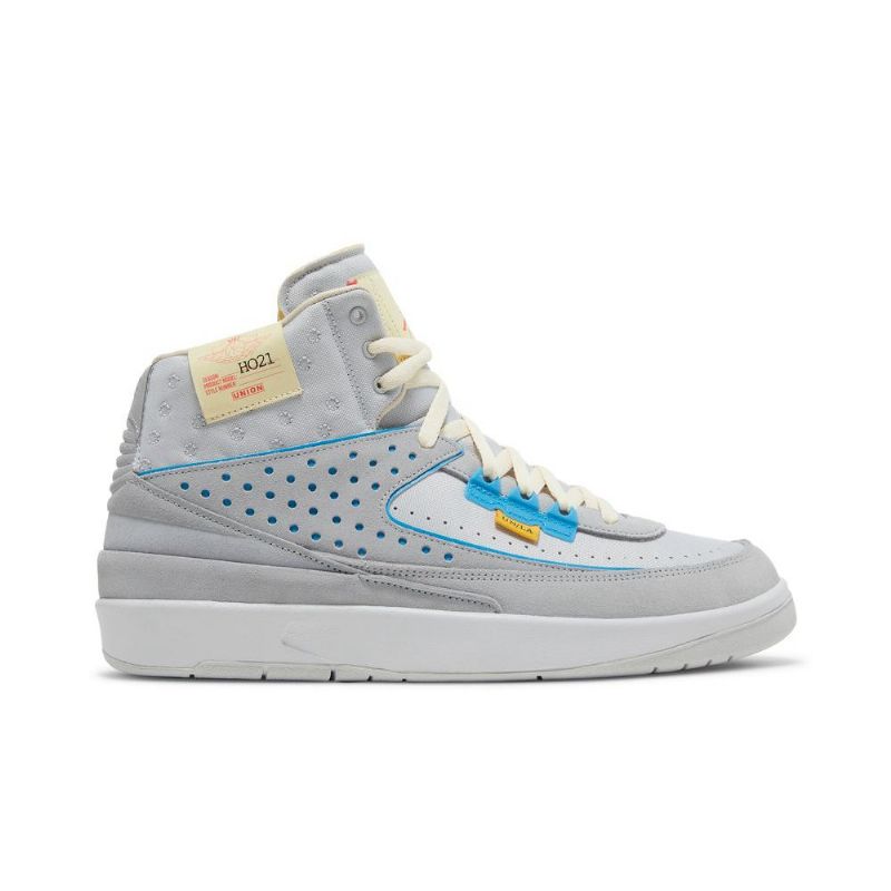 Šedomodré Pánské Boty Air Jordan 2 Union La Retro Sp