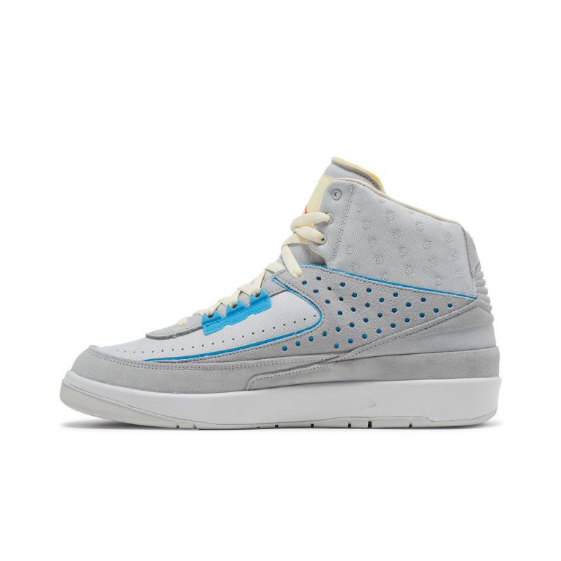 Šedomodré Pánské Boty Air Jordan 2 Union La Retro Sp